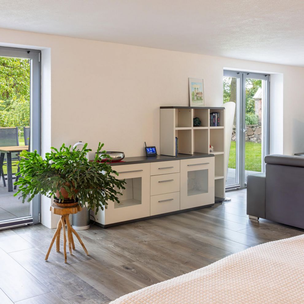 eine graufarbige Fläche, die als Platzhalter fungiert